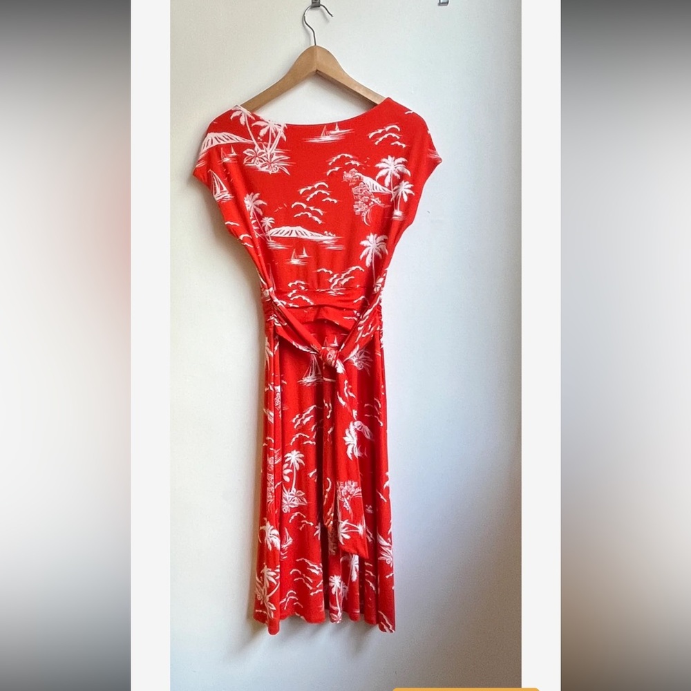 Hobbs London Matilda Dress Mango White - Picture 2 of 11